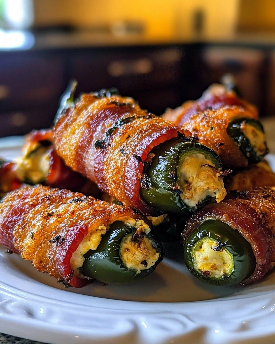 Bacon-Wrapped Jalapeño Poppers