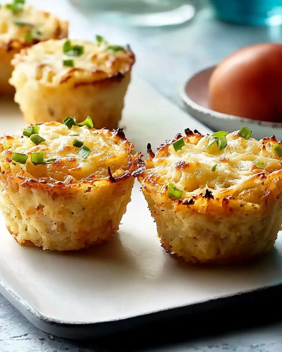 Baked Parmesan Hash Brown Cups