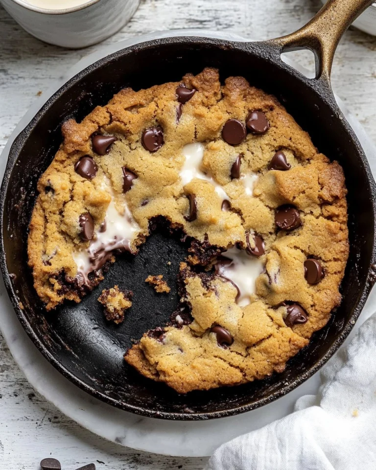 Chewy-Gooey-Chocolate-Chip-Skillet-Cookie-Recipe