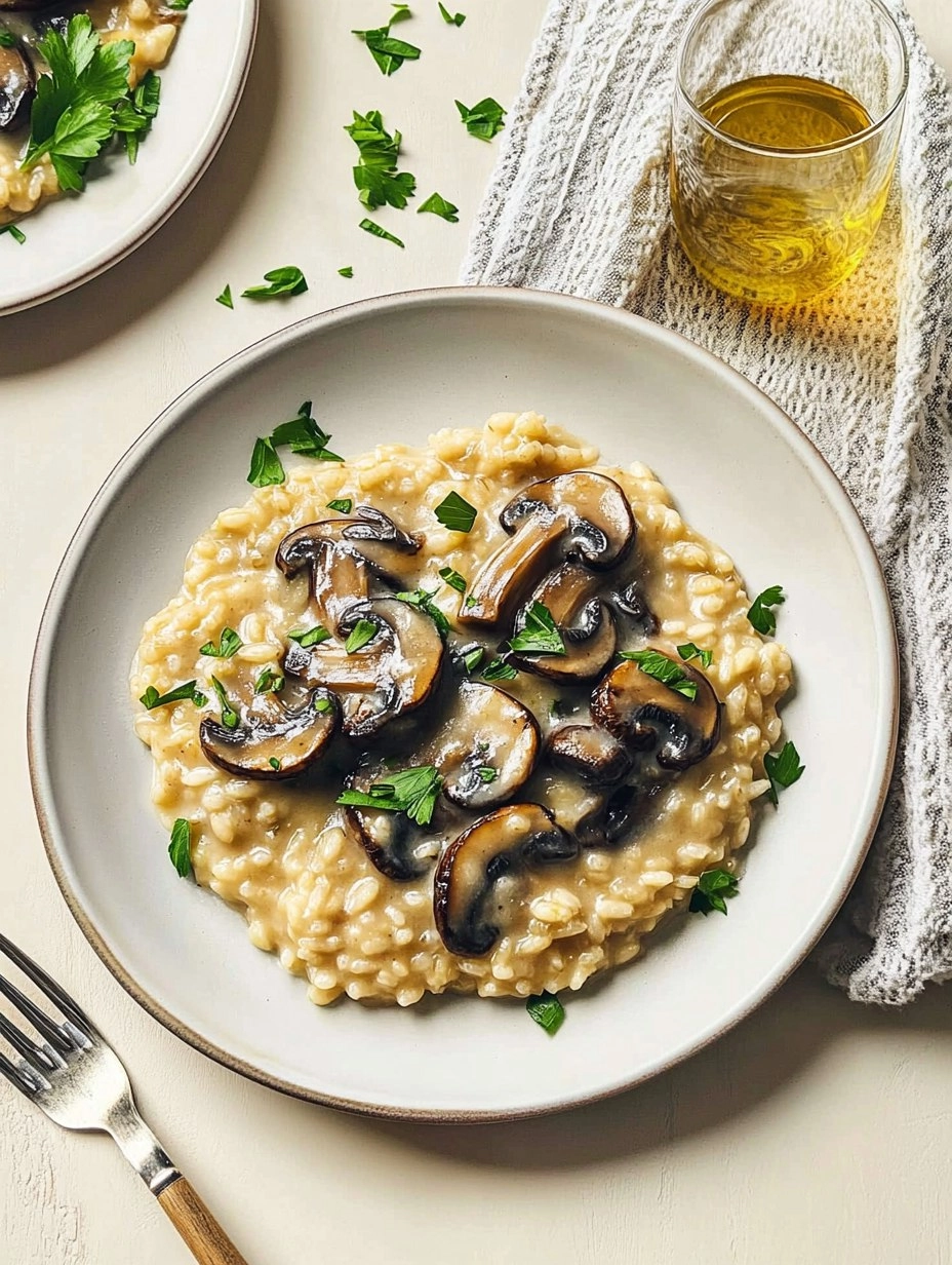 Creamy Mushroom Risotto
