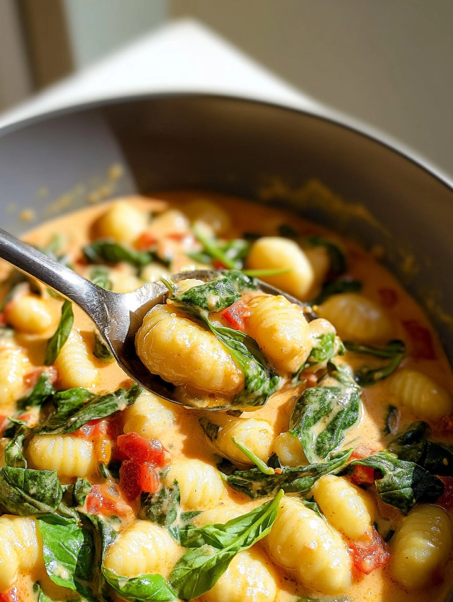 Creamy Tuscan Gnocchi