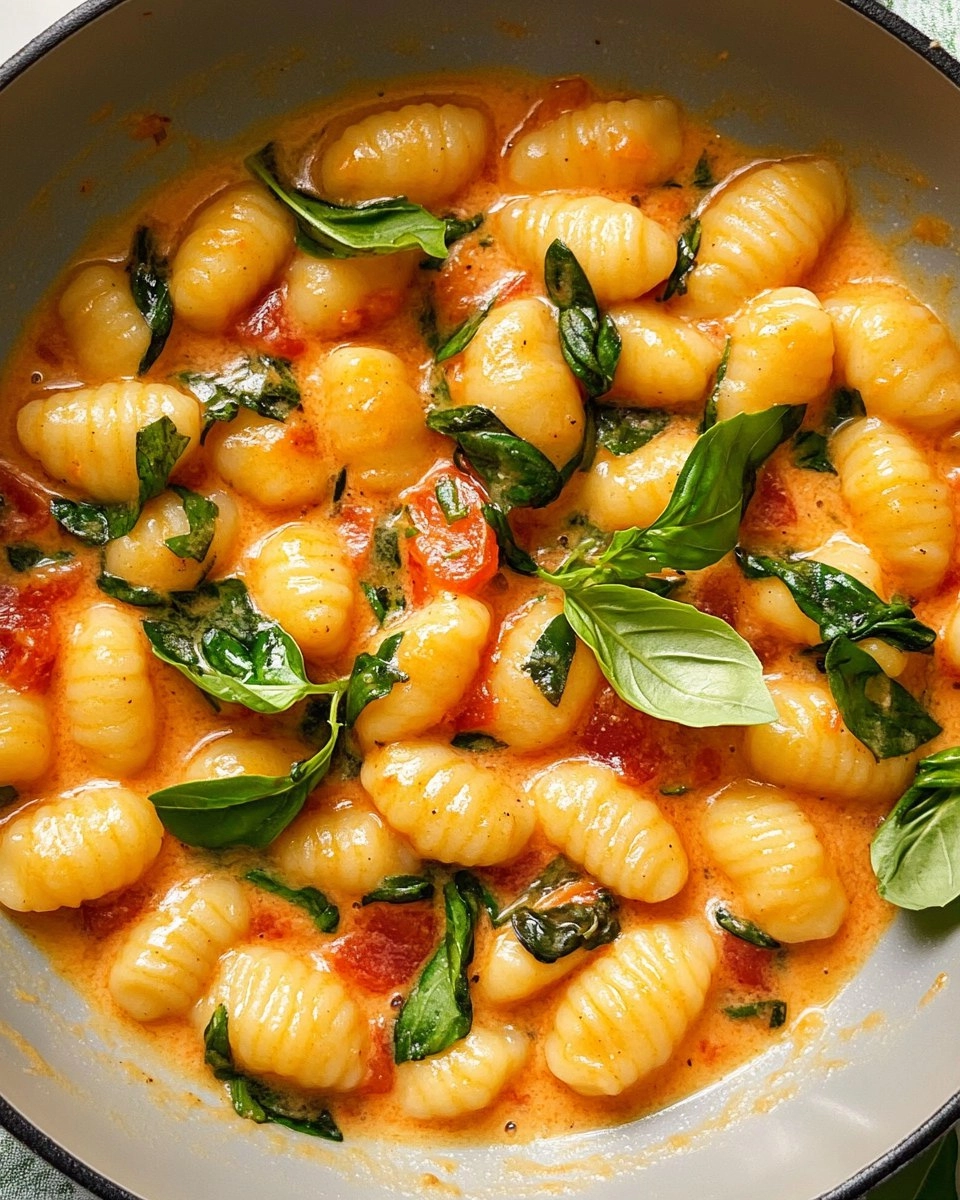 Creamy Tuscan Gnocchi