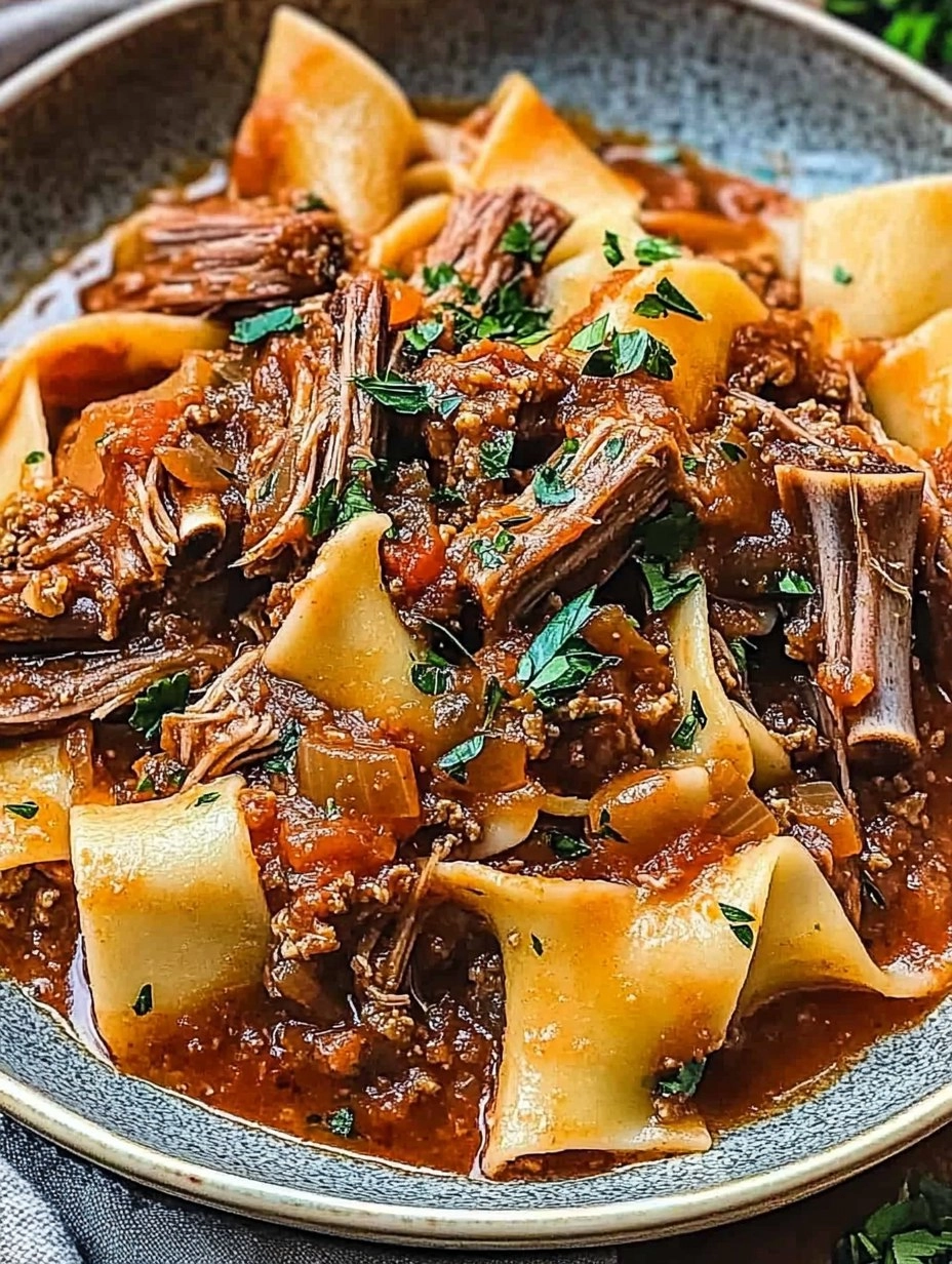 Crockpot Short Rib Ragu