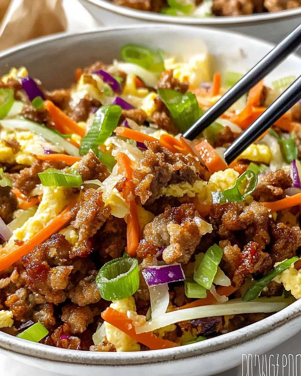 Deconstructed Egg Rolls