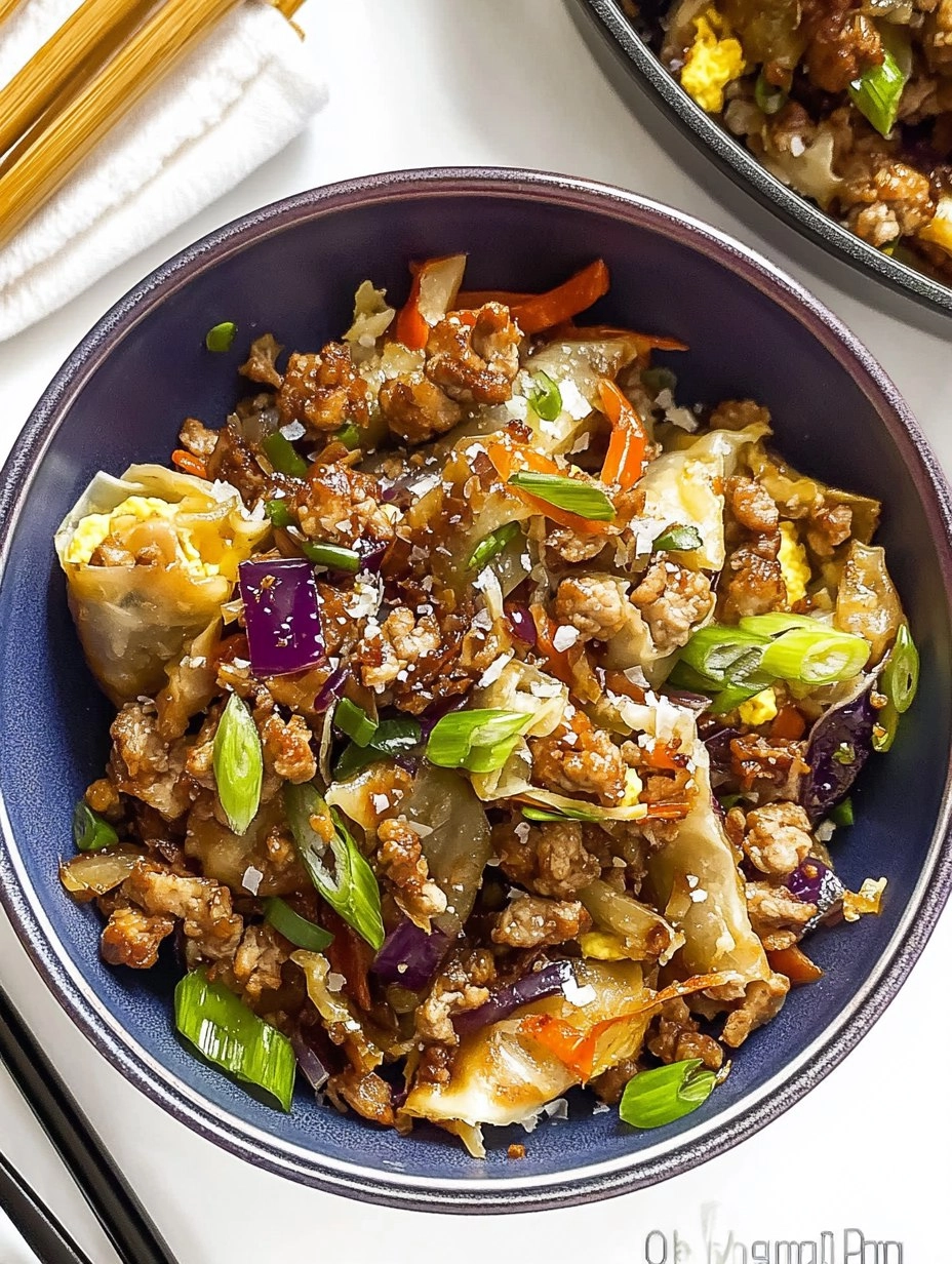 Deconstructed Egg Rolls