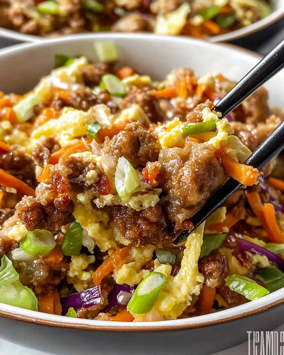 Deconstructed Egg Rolls