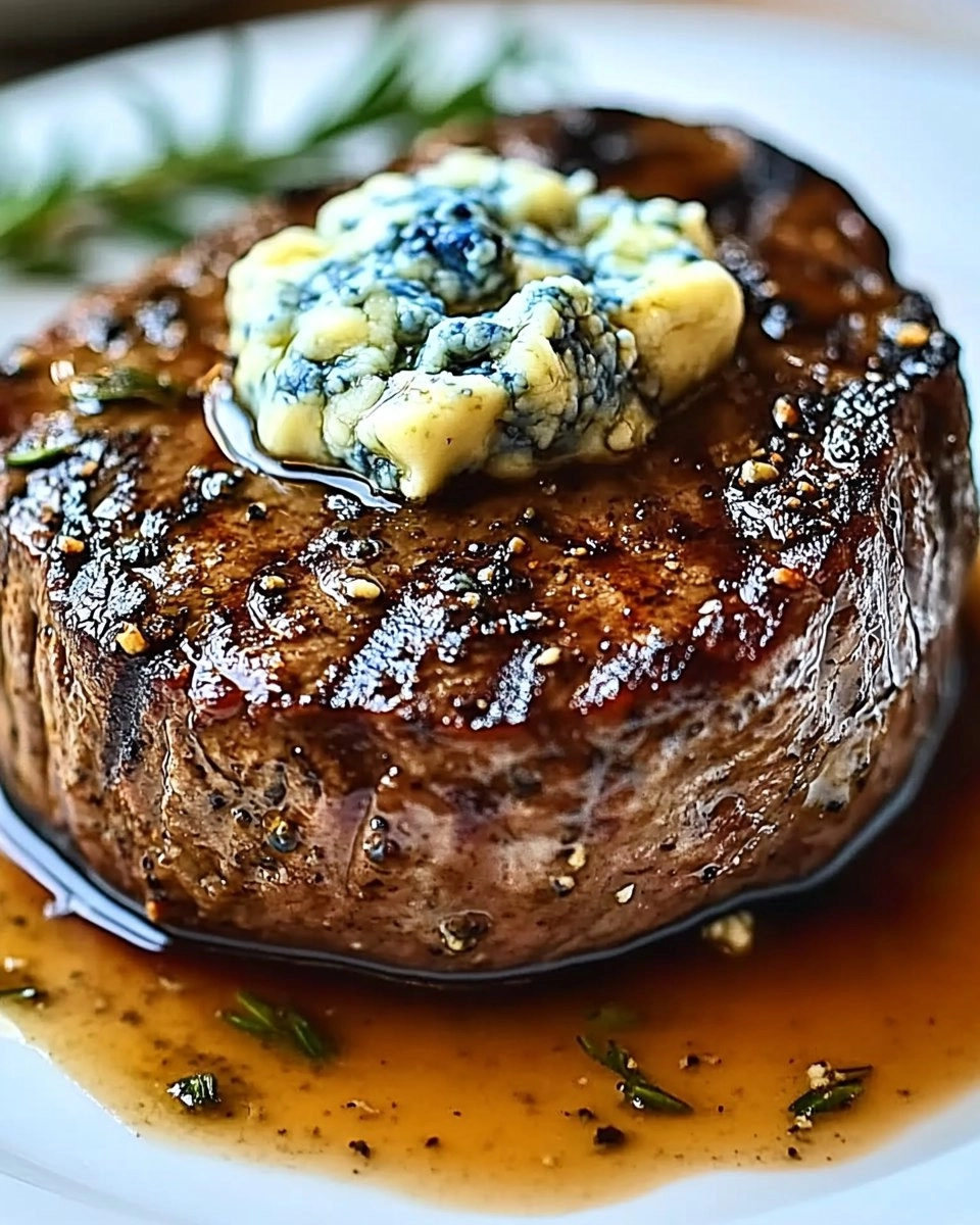 Filet Mignon with Blue Cheese Butter
