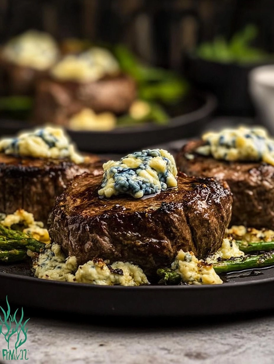 Filet Mignon with Blue Cheese Butter