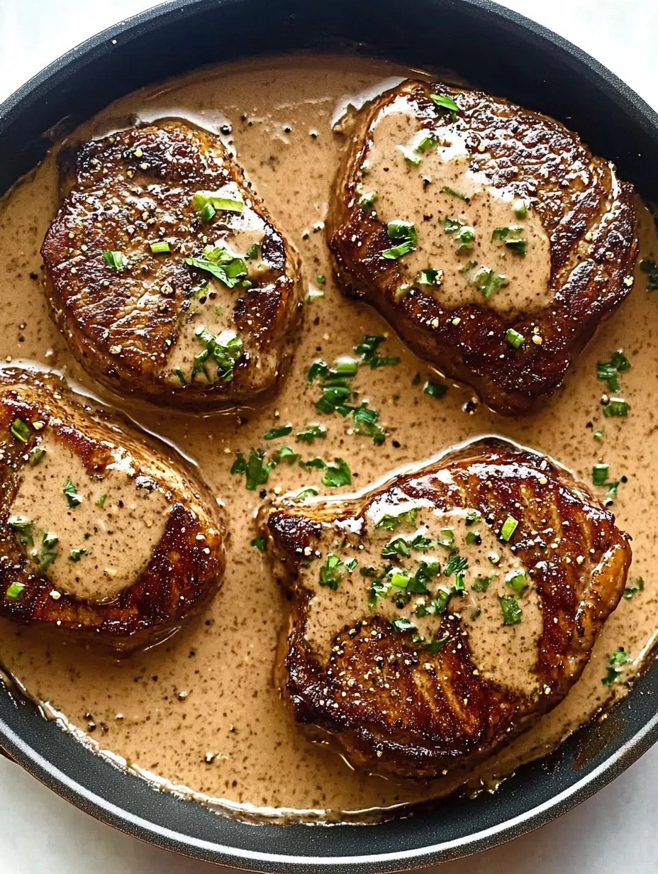 Filet Mignon with Dijon Sauce