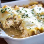 French-Onion-Chicken-Lasagna-Rollups-Recipe