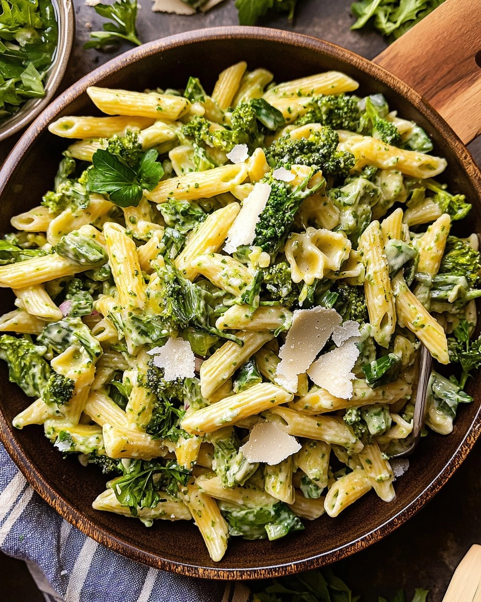 Green Goddess Pasta Salad