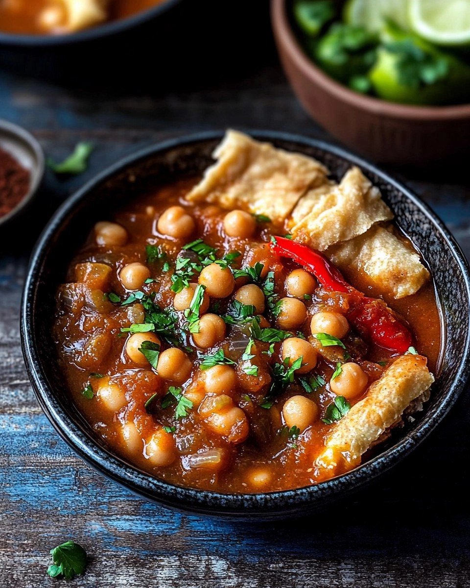 Lablabi (Tunisian Chickpea Stew) 