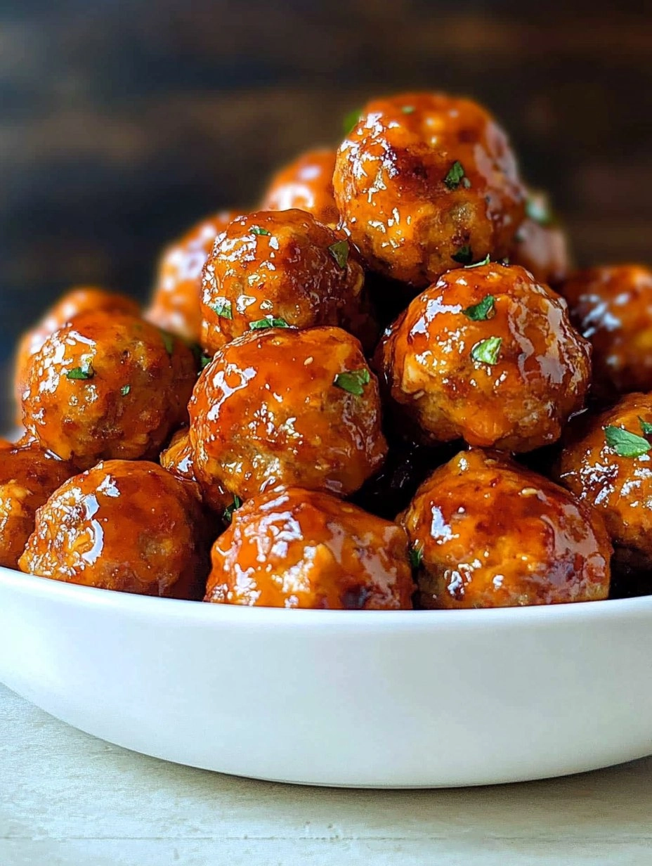 Orange Chicken Meatballs