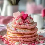 Romantic-Brunch-Ideas-Pink-Pancakes-Recipe