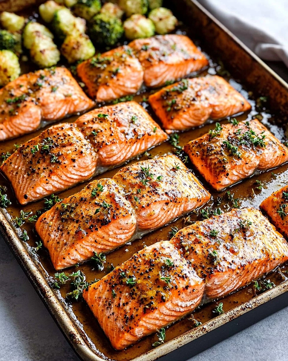 Sheet-Pan Honey Mustard Salmon