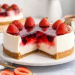 Strawberry-Jelly-Cheesecake-Recipe