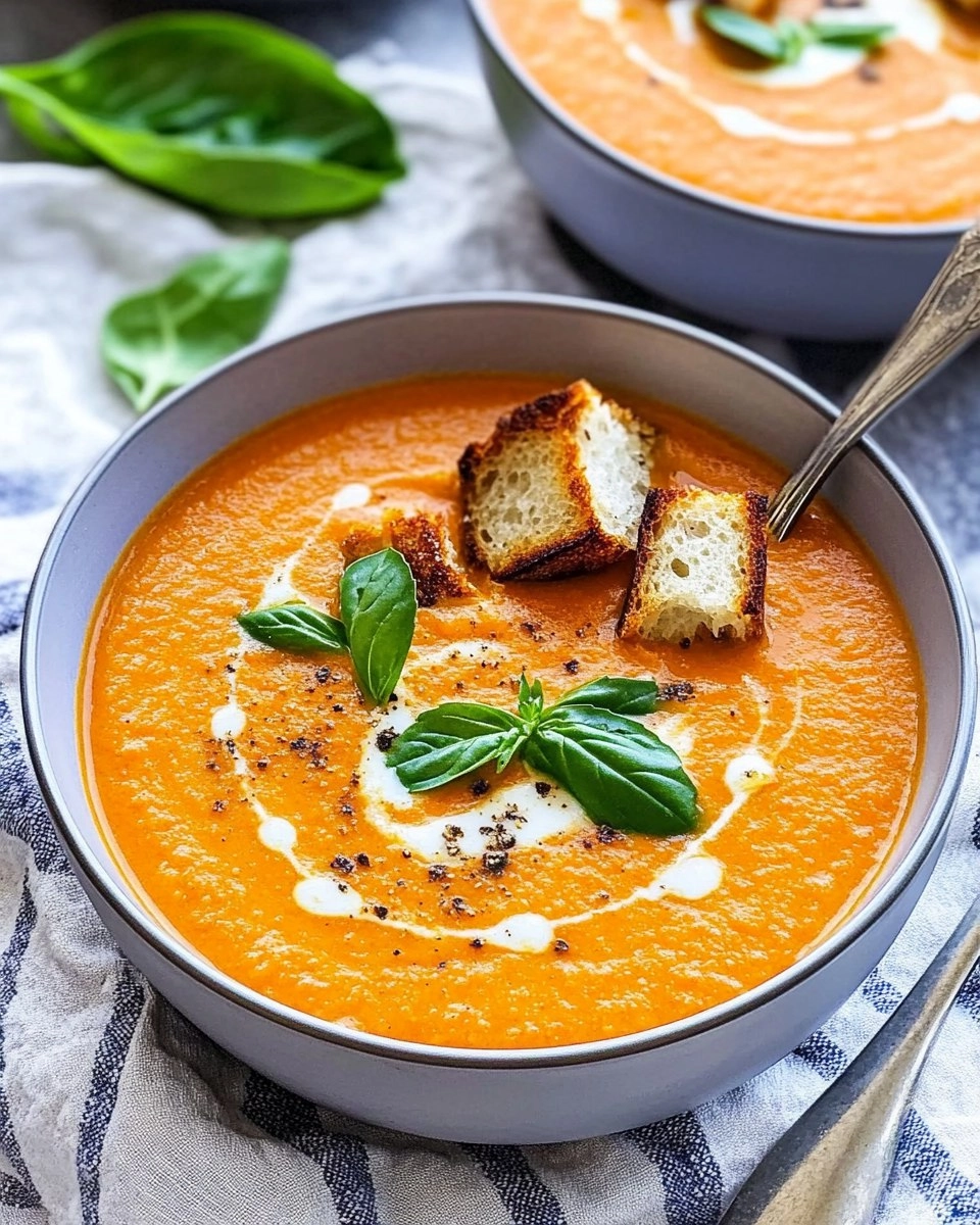 Tomato Soup | Easy Creamy Tomato Soup