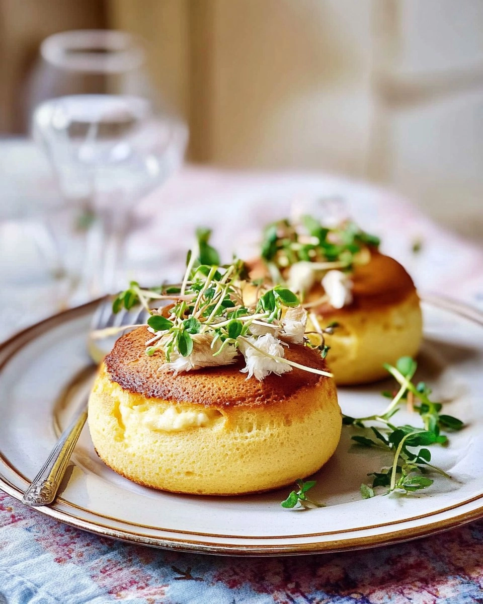 Valentine's Brunch Goat Cheese Soufflés
