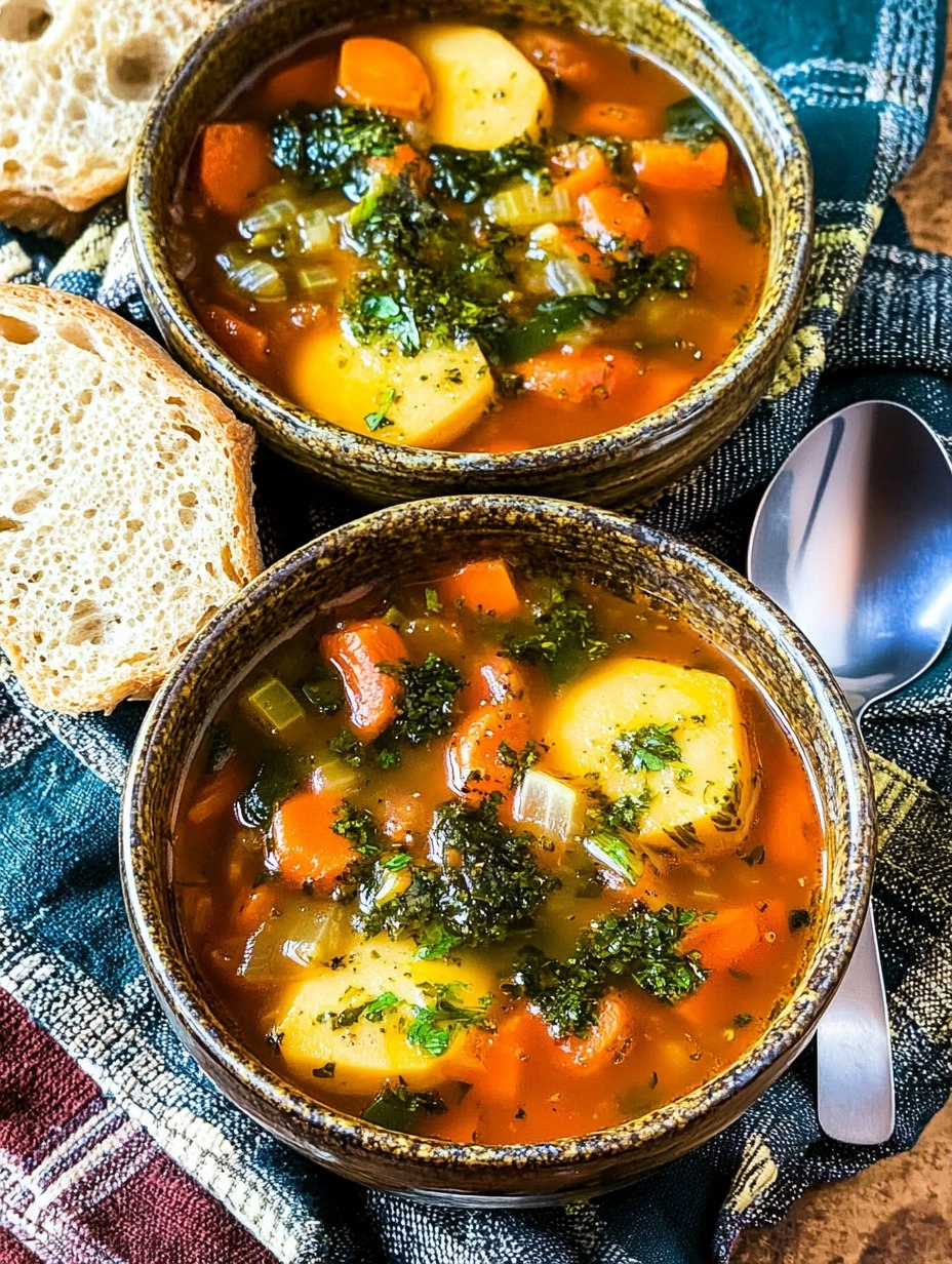 Winter Vegetable Soup 