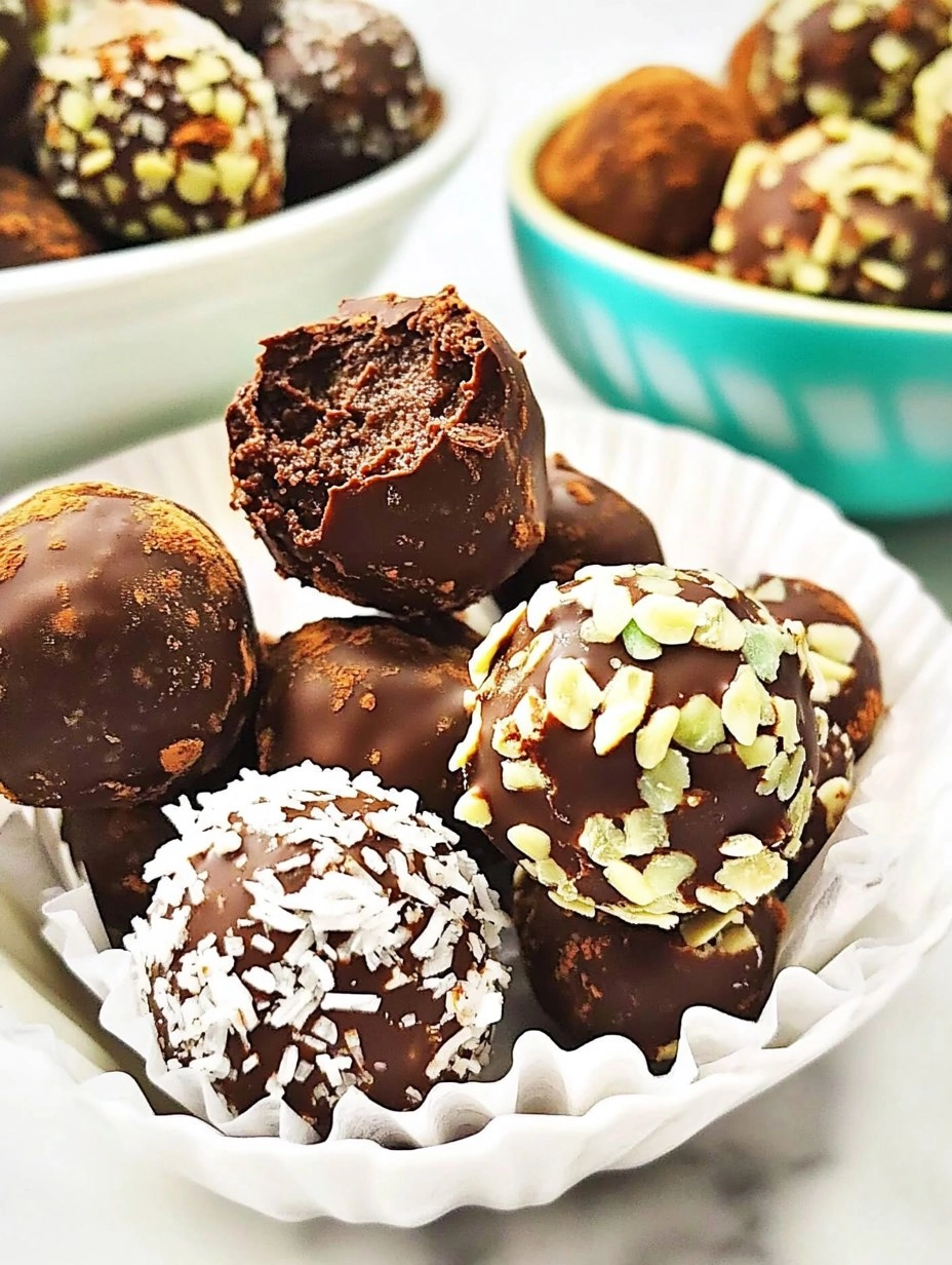 Baileys Chocolate Truffles (No-Bake Irish Cream Treats)