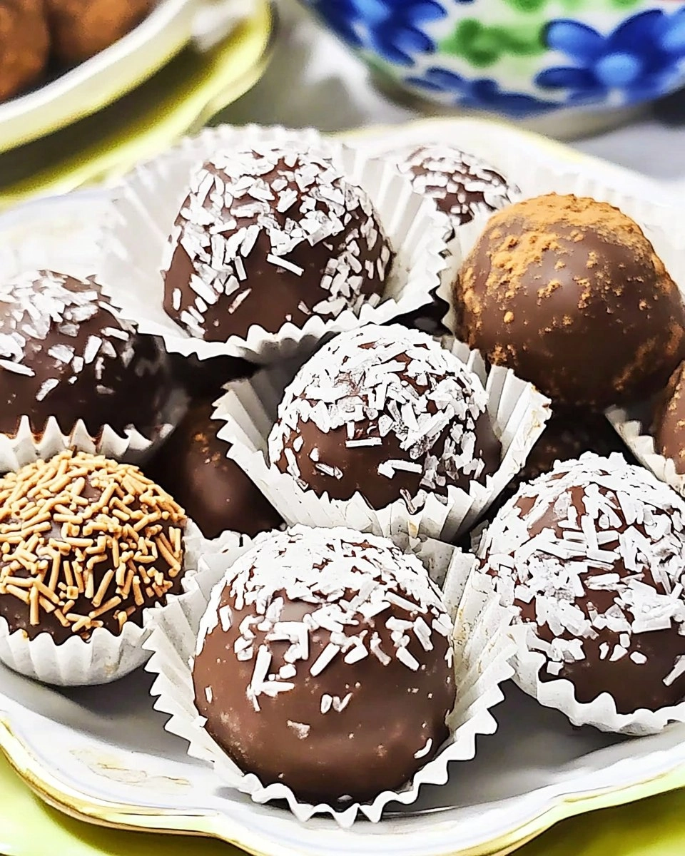 Baileys Chocolate Truffles (No-Bake Irish Cream Treats)