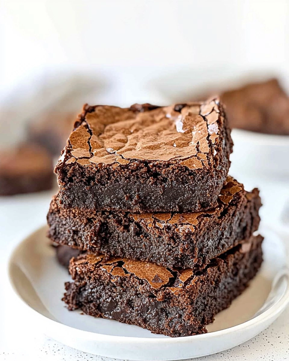 Brownies | Fudgy Dark Chocolate Brownies