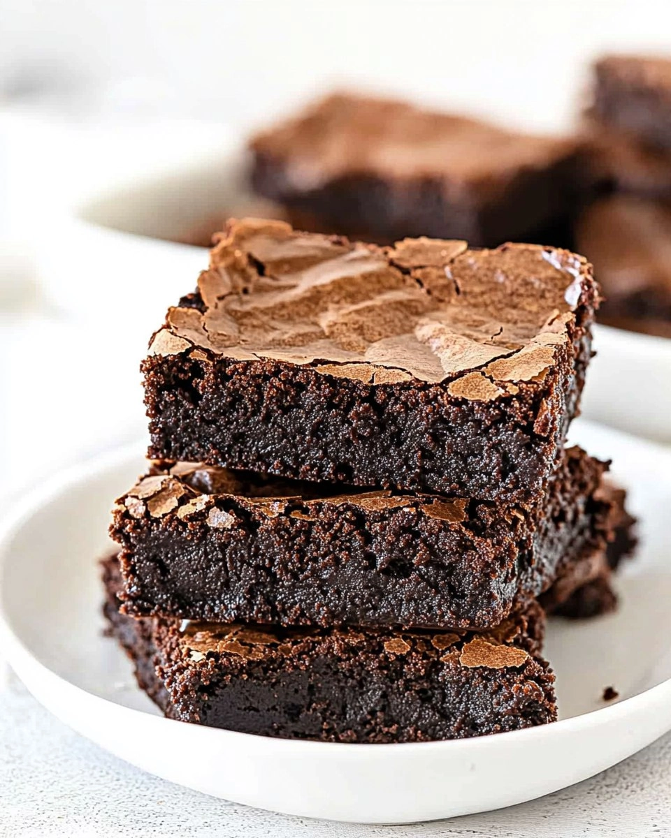 Brownies | Fudgy Dark Chocolate Brownies