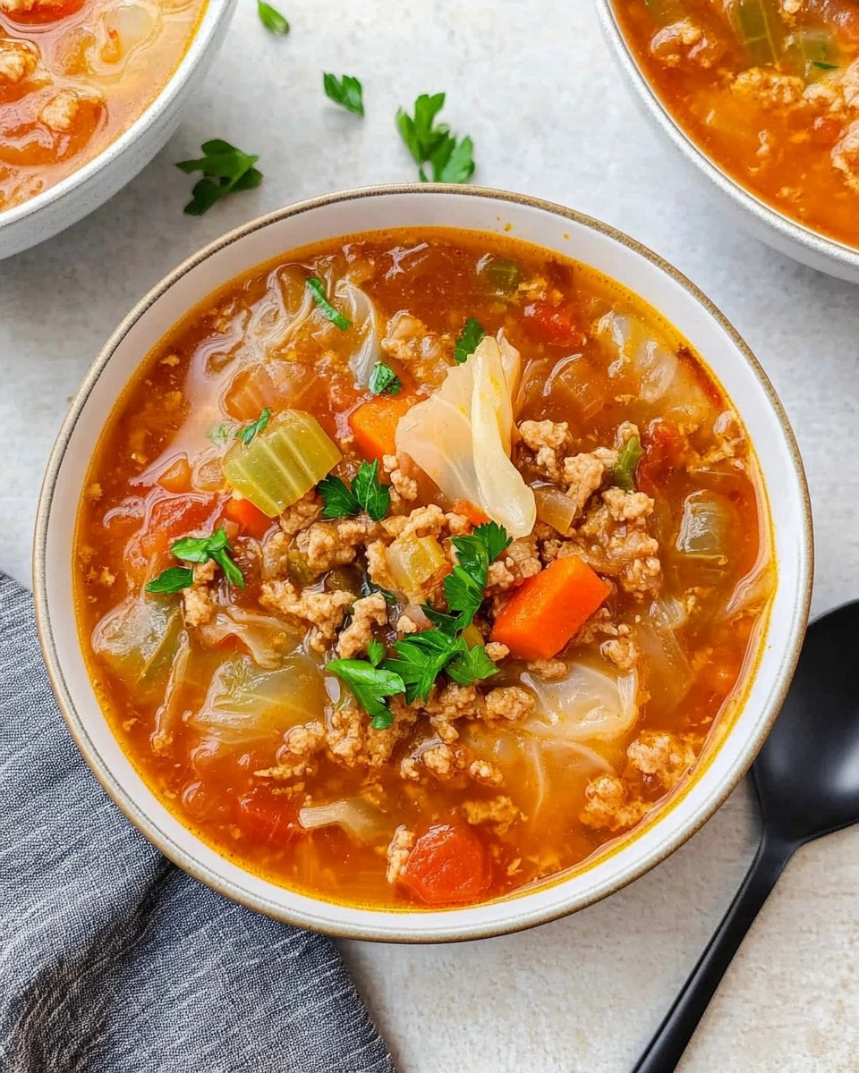 Cabbage Roll Soup (All the Flavor, No Rolling)
