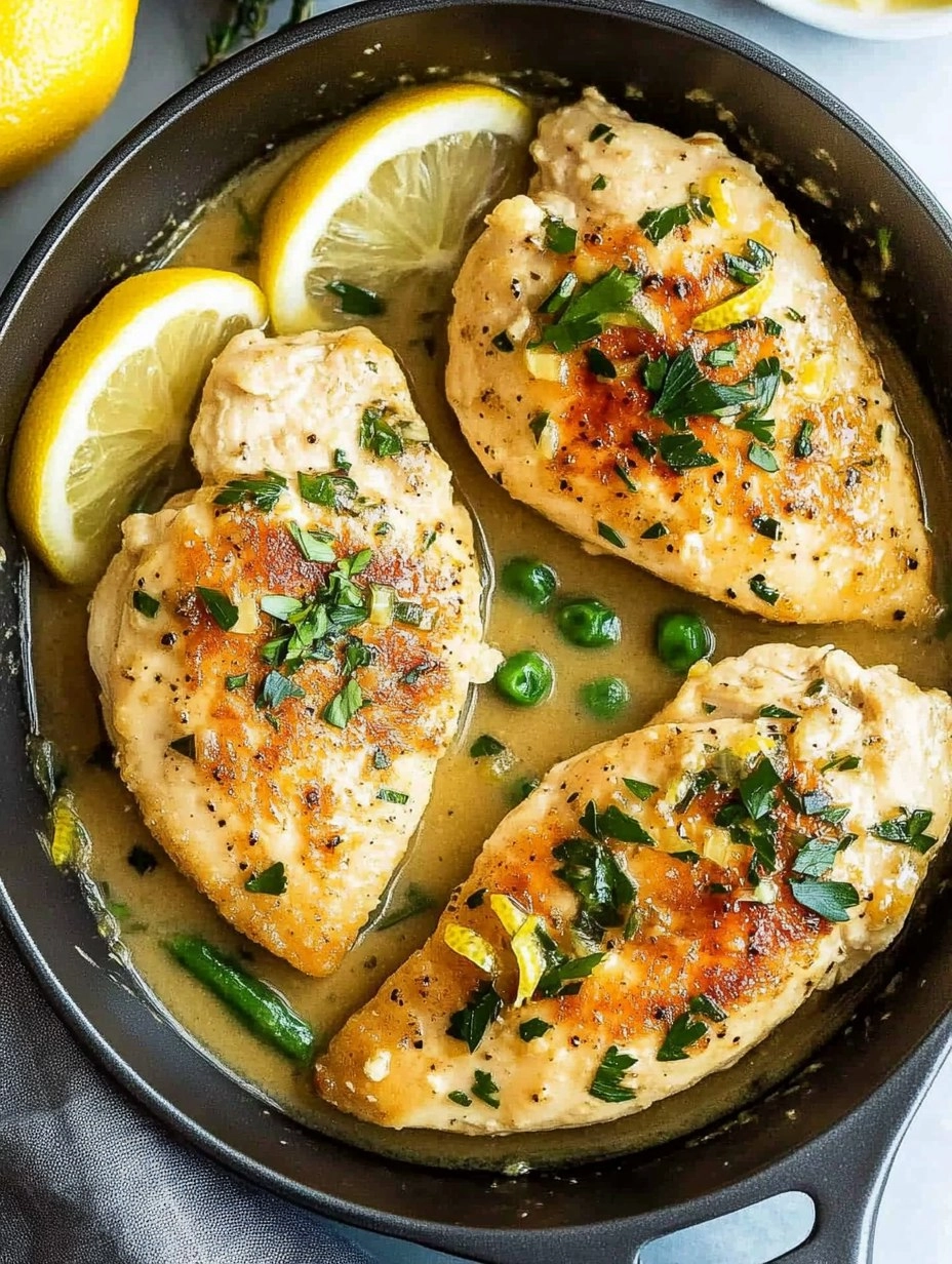 Chicken Piccata | Lemon Butter Chicken Breast