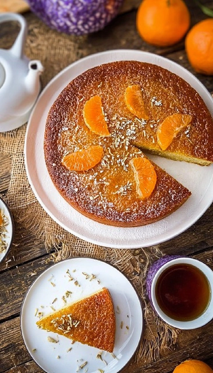 Clementine & Almond Flour Tea Cake (Naturally Gluten-Free)