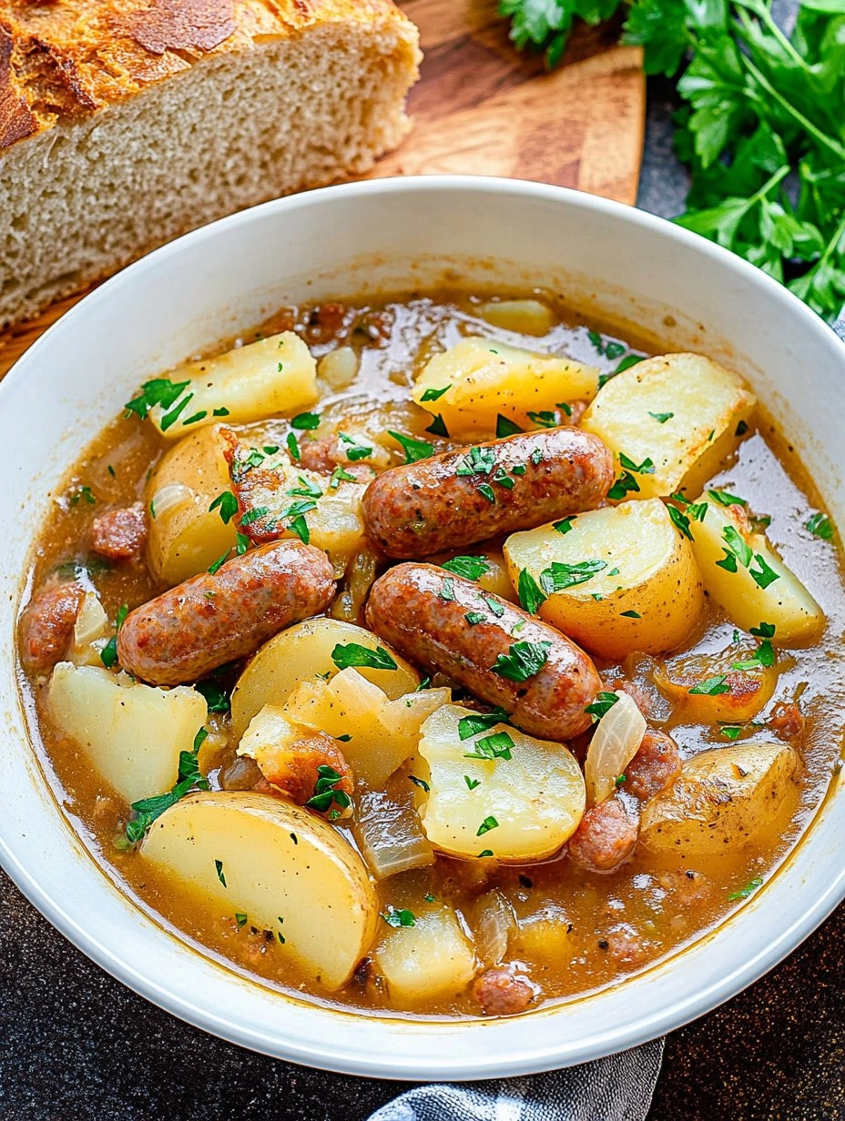 Coddle | Easy Dublin Coddle (Sausage and Potato One-Pot)