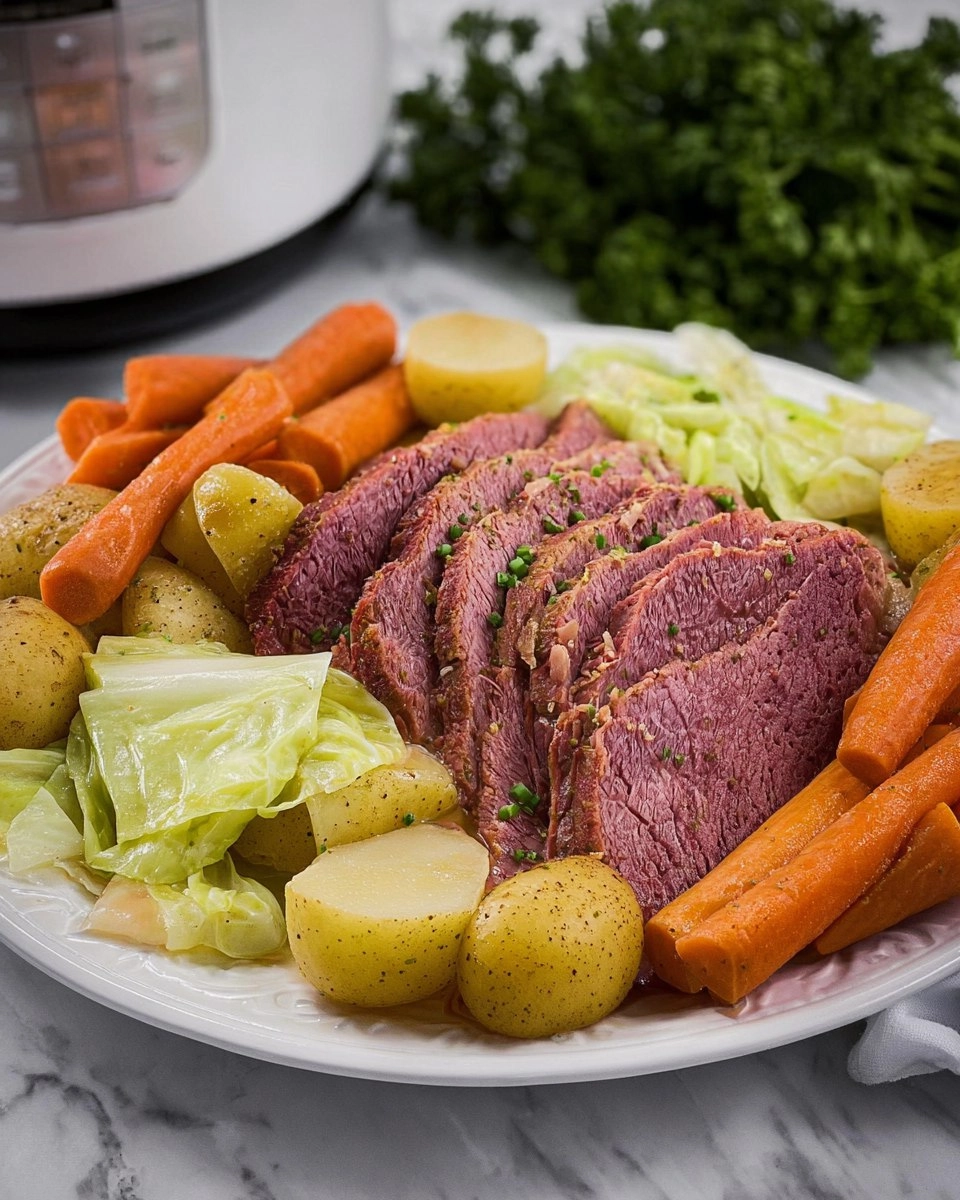 Corned Beef & Cabbage (Crockpot) 