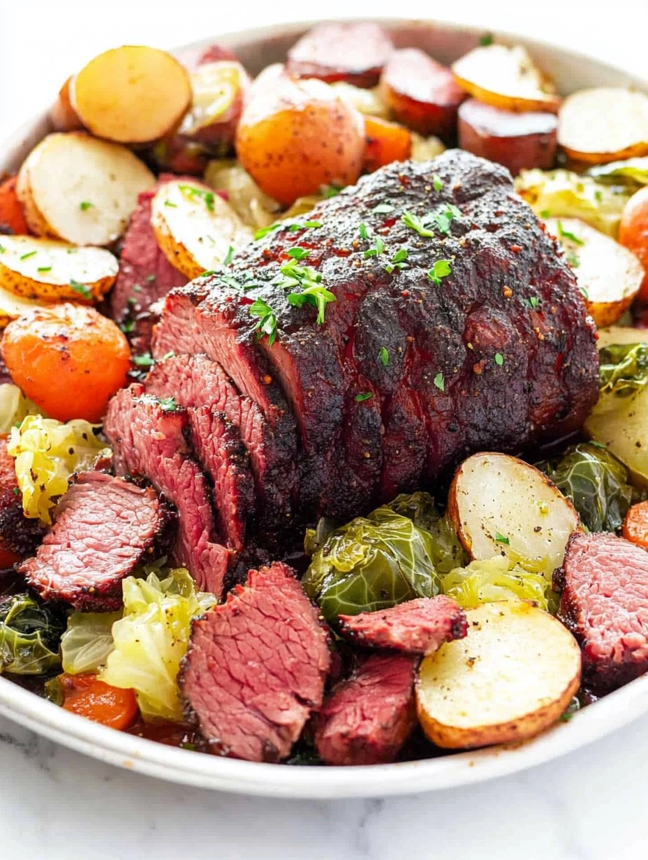 Corned Beef & Cabbage Sheet-Pan Dinner (No Boiling Pot Required)