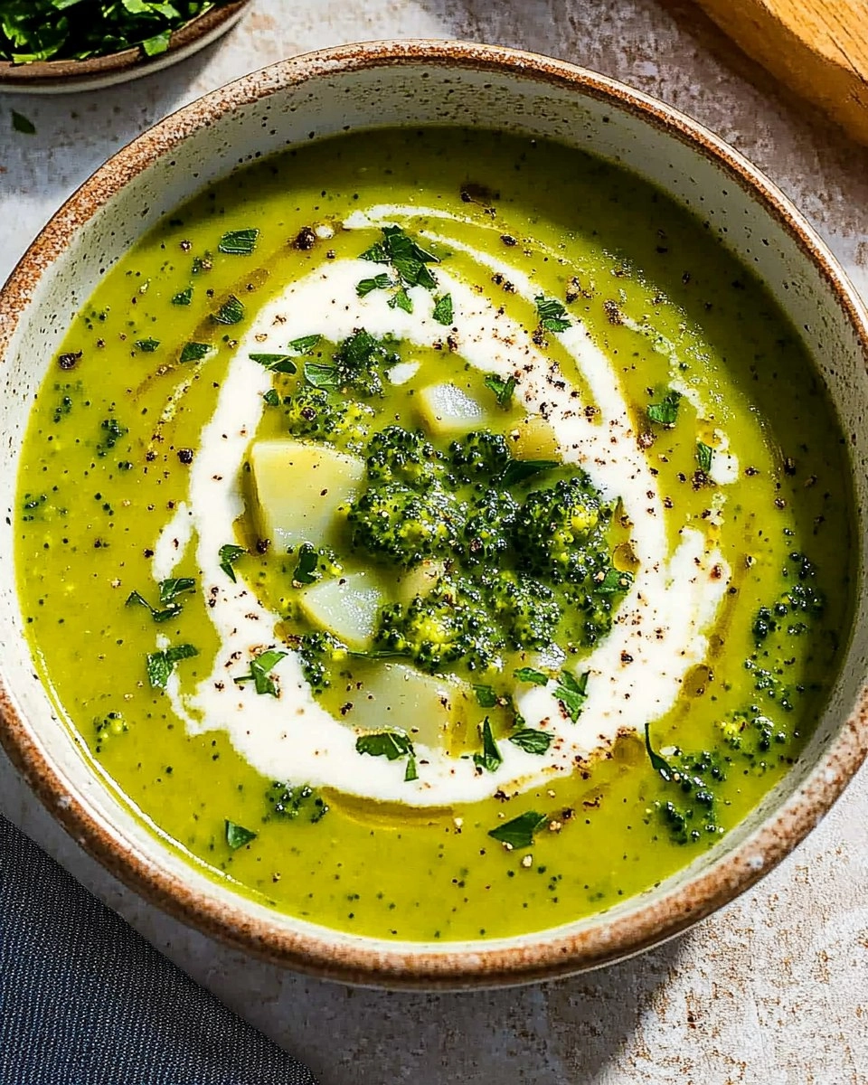 Creamy Broccoli, Leek & Potato Soup (Cozy 30-Minute Winter Bowl)