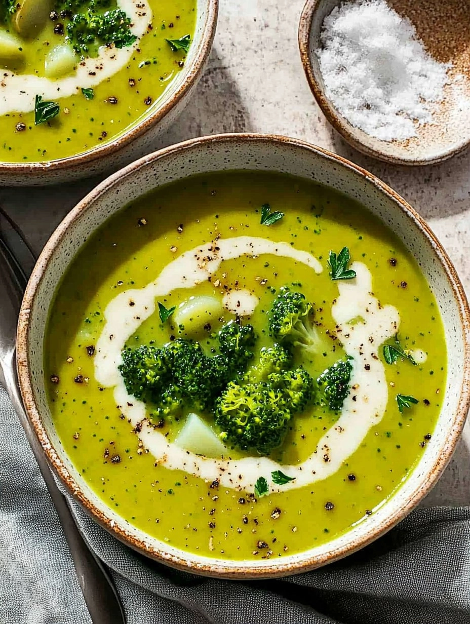 Creamy Broccoli, Leek & Potato Soup (Cozy 30-Minute Winter Bowl)