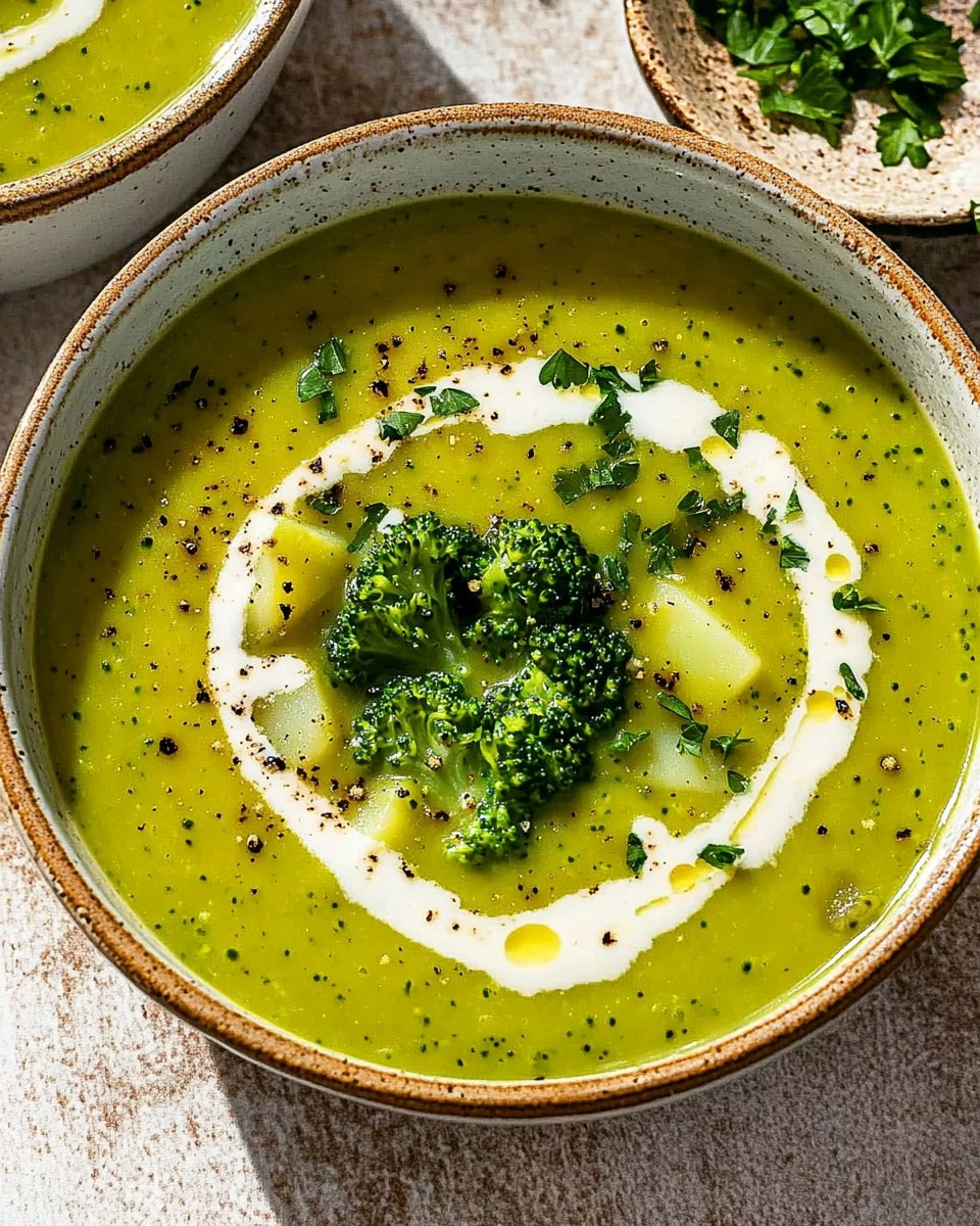 Creamy Broccoli, Leek & Potato Soup (Cozy 30-Minute Winter Bowl)