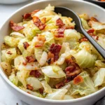 Crispy-Pan-Fried-Cabbage-with-Bacon-Onions-Recipe