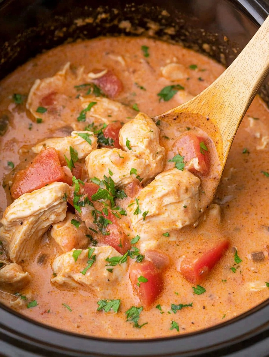 Crockpot Chicken Paprikash