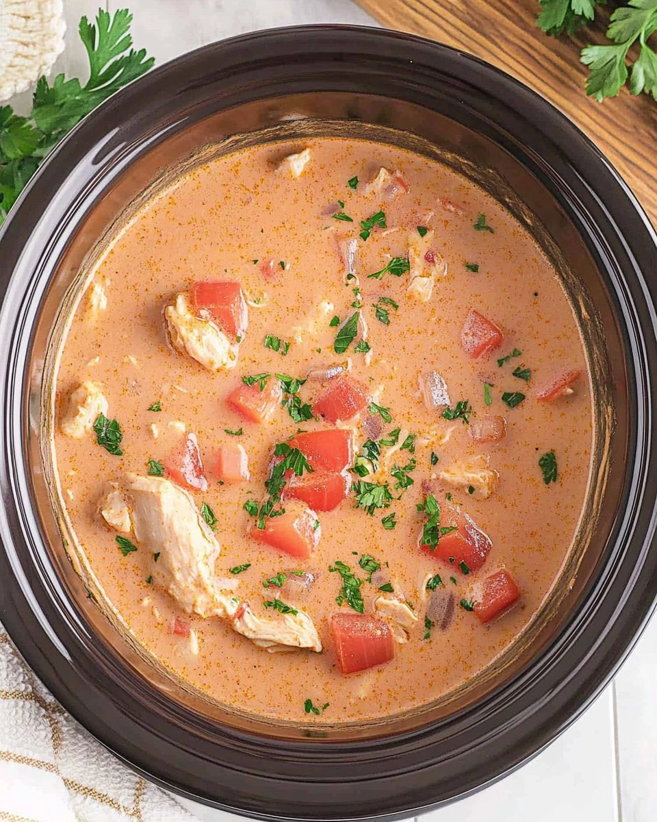 Crockpot Chicken Paprikash