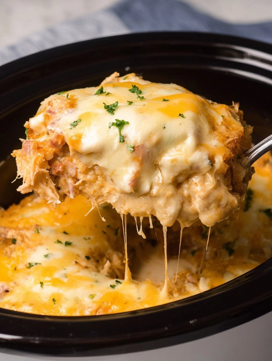 Crockpot Chicken Reuben Casserole | Easy St Patrick's Day