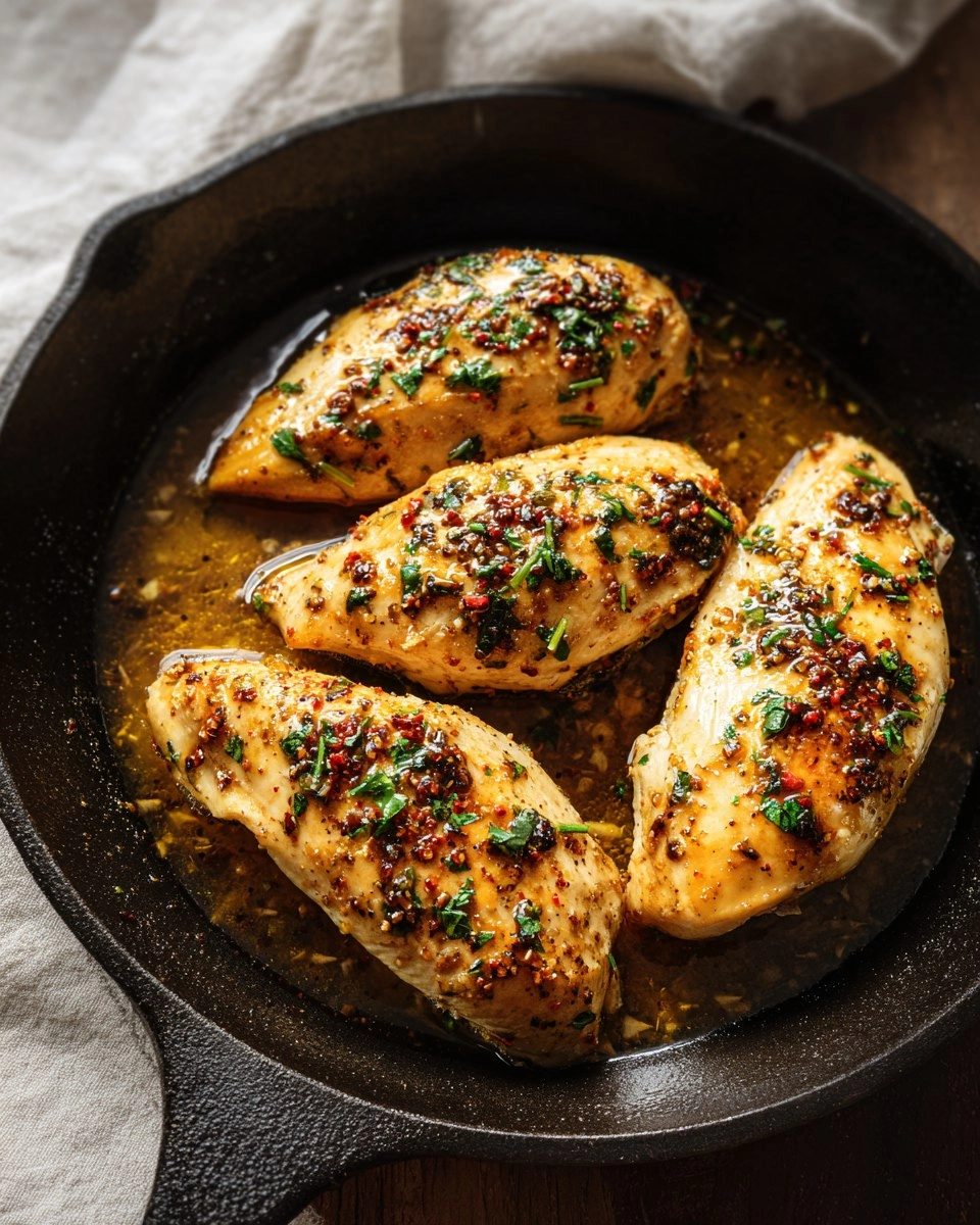 Garlic Butter Baked Chicken Breast 