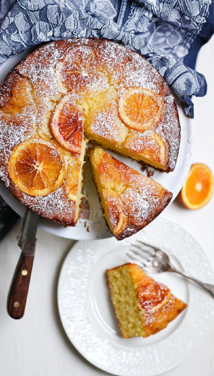 Glazed Blood Orange Olive Oil Cake (Ultra Moist Winter Citrus Loaf)
