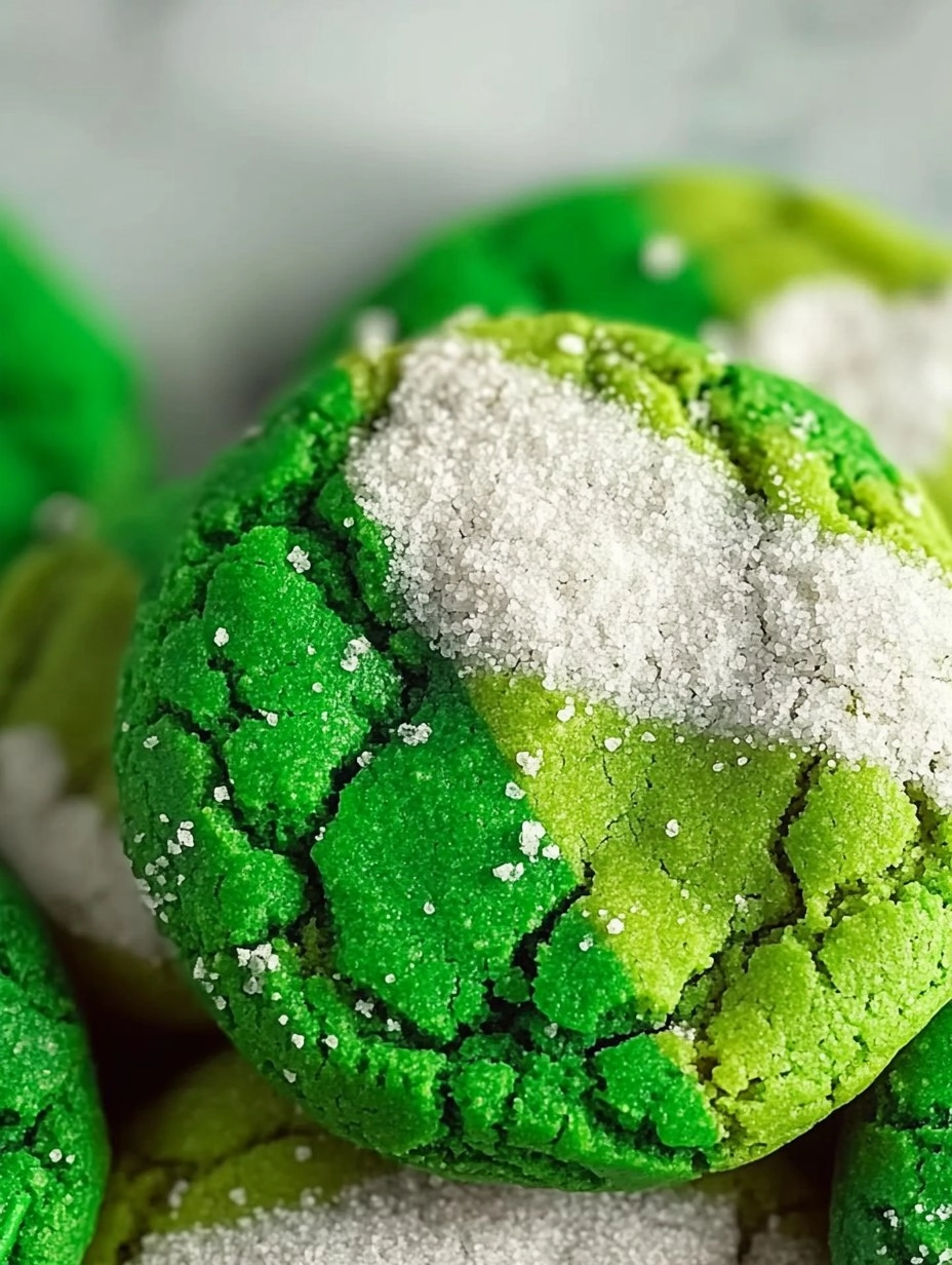 Green Cake Mix Cookies