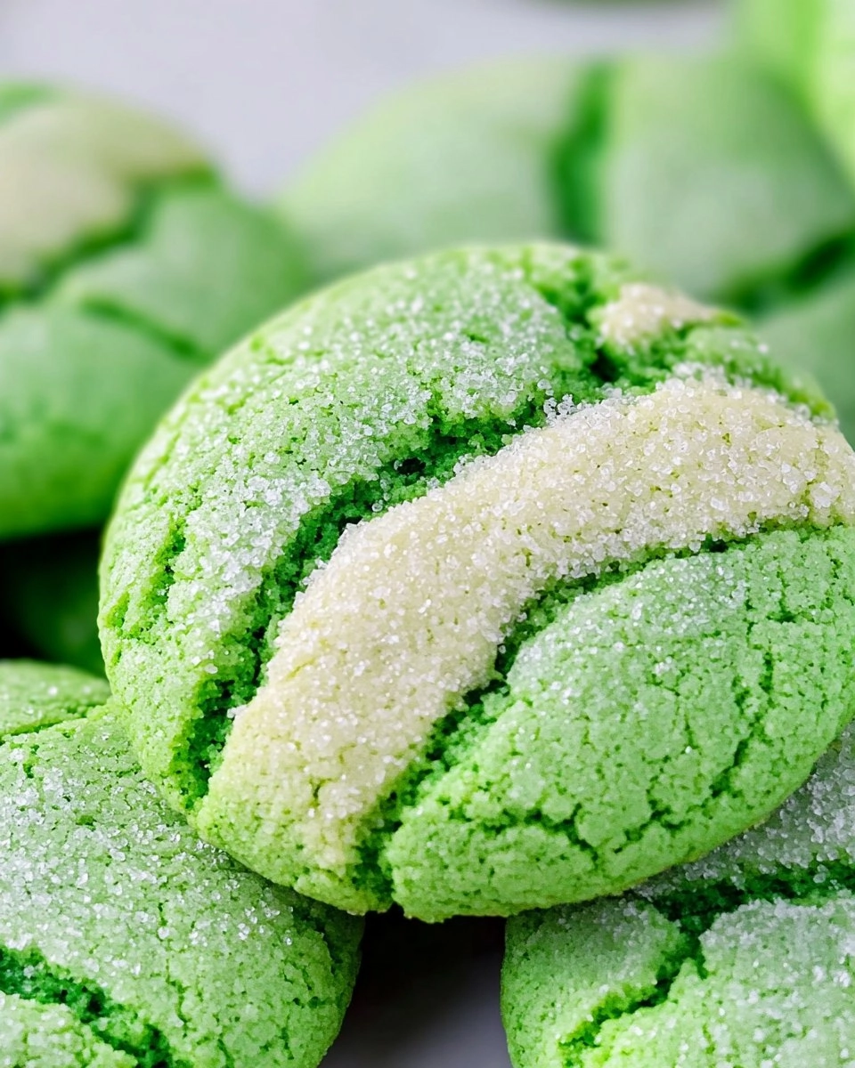 Green Cake Mix Cookies