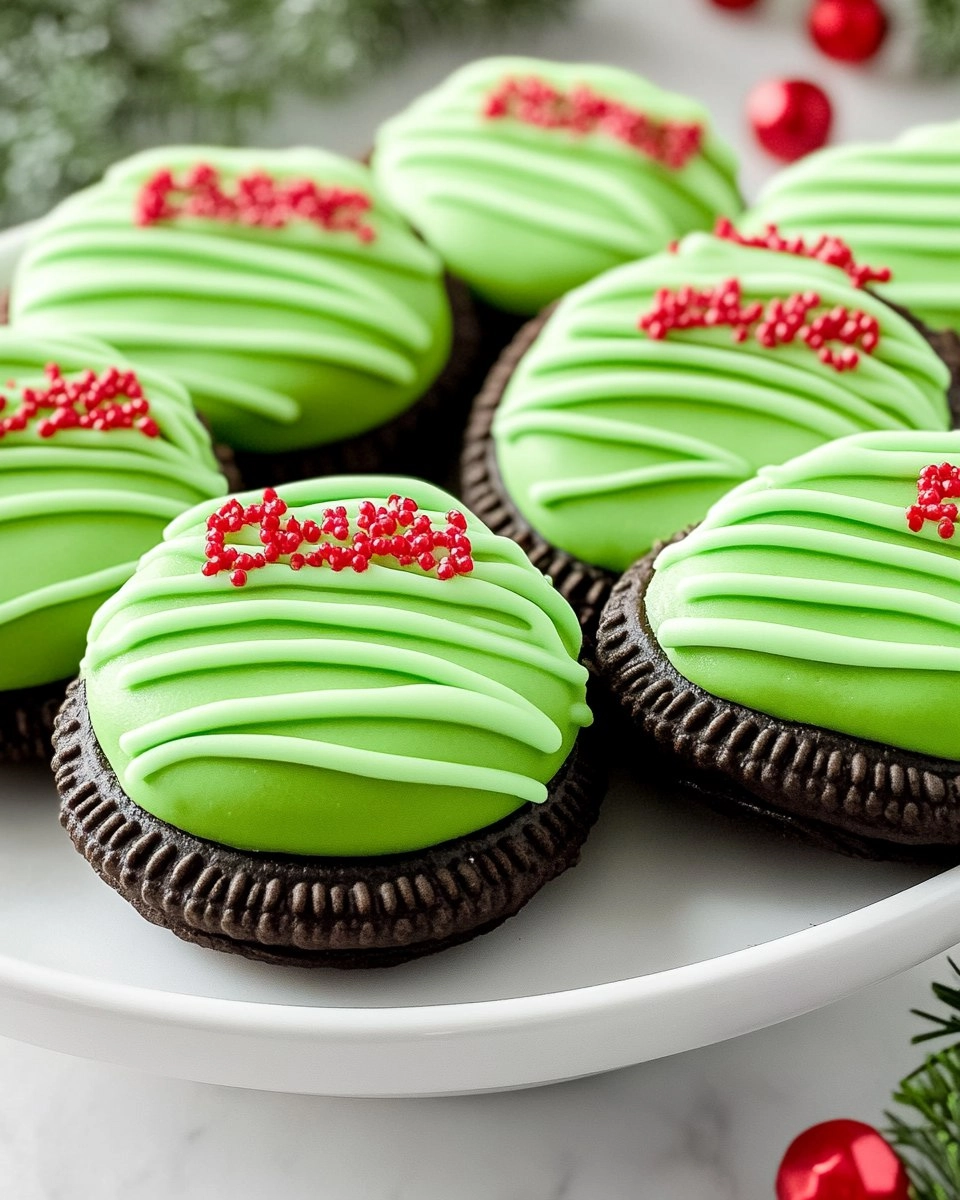 Grinch Oreos
