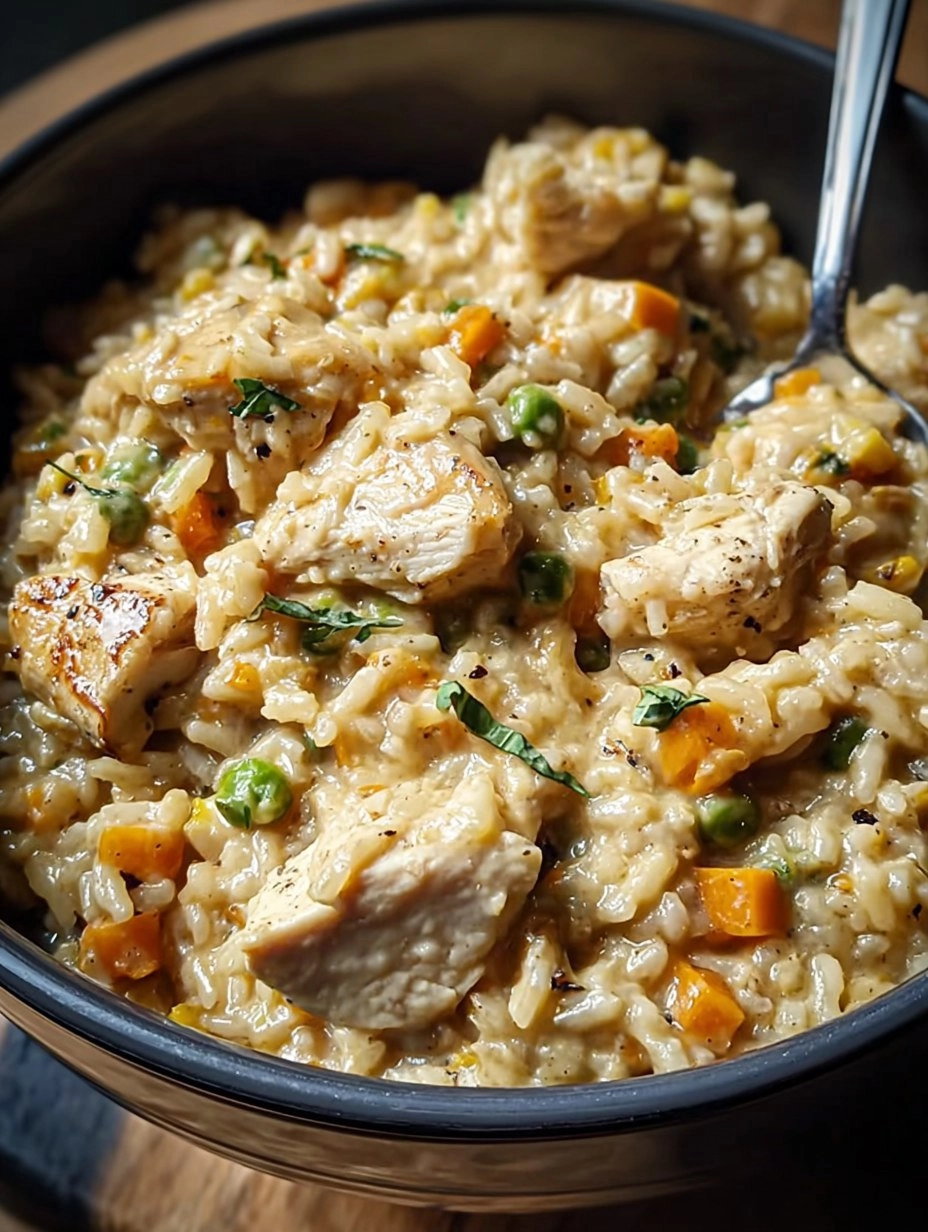 Instant Pot Creamy Chicken and Rice
