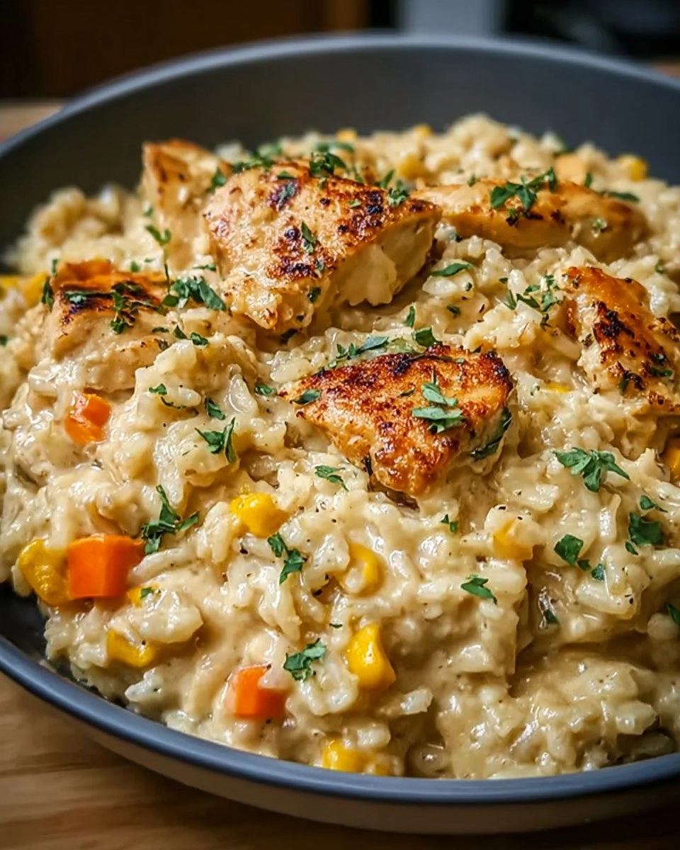 Instant Pot Creamy Chicken and Rice