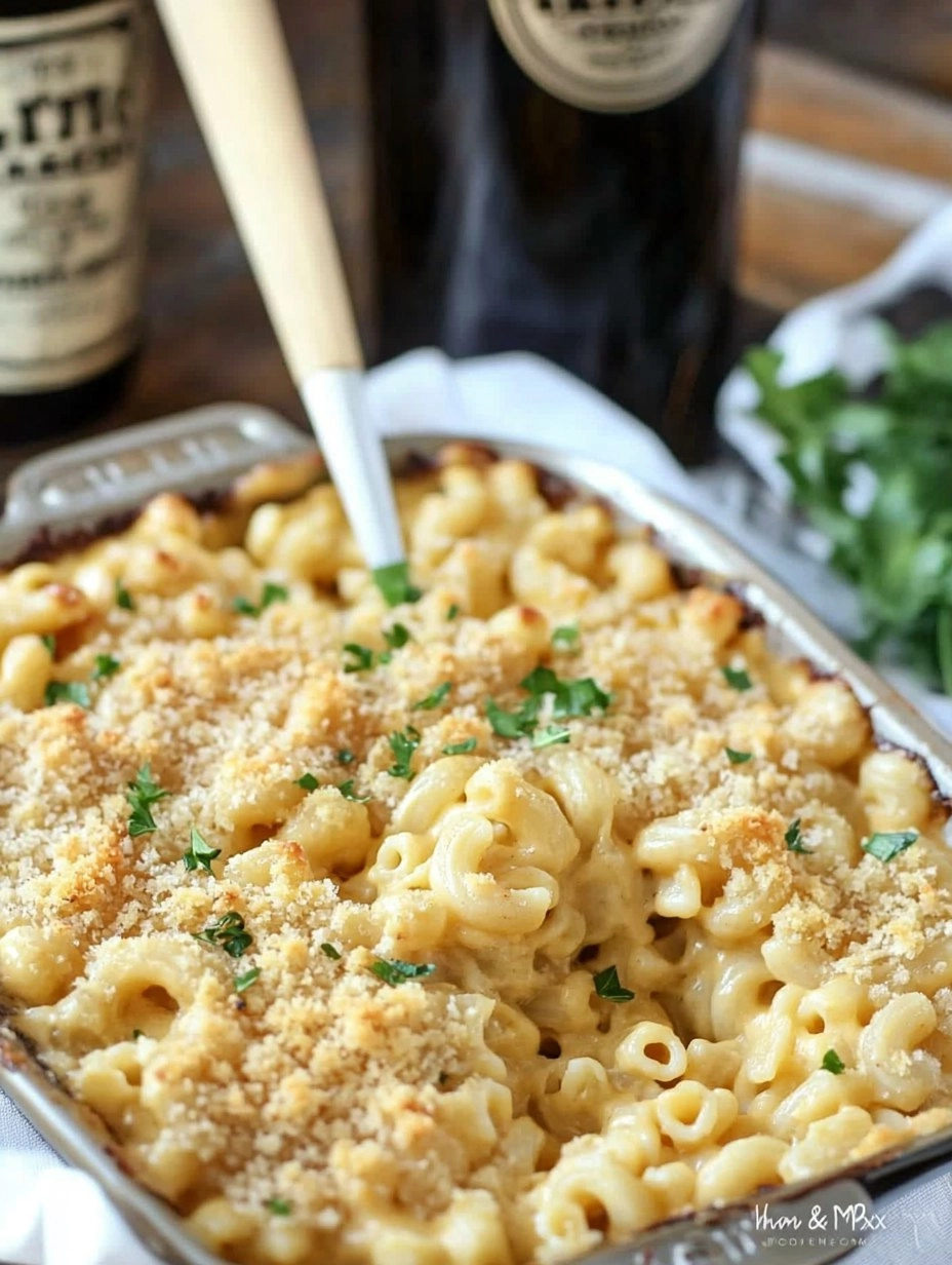 Irish Cheddar & Stout Mac and Cheese Bake