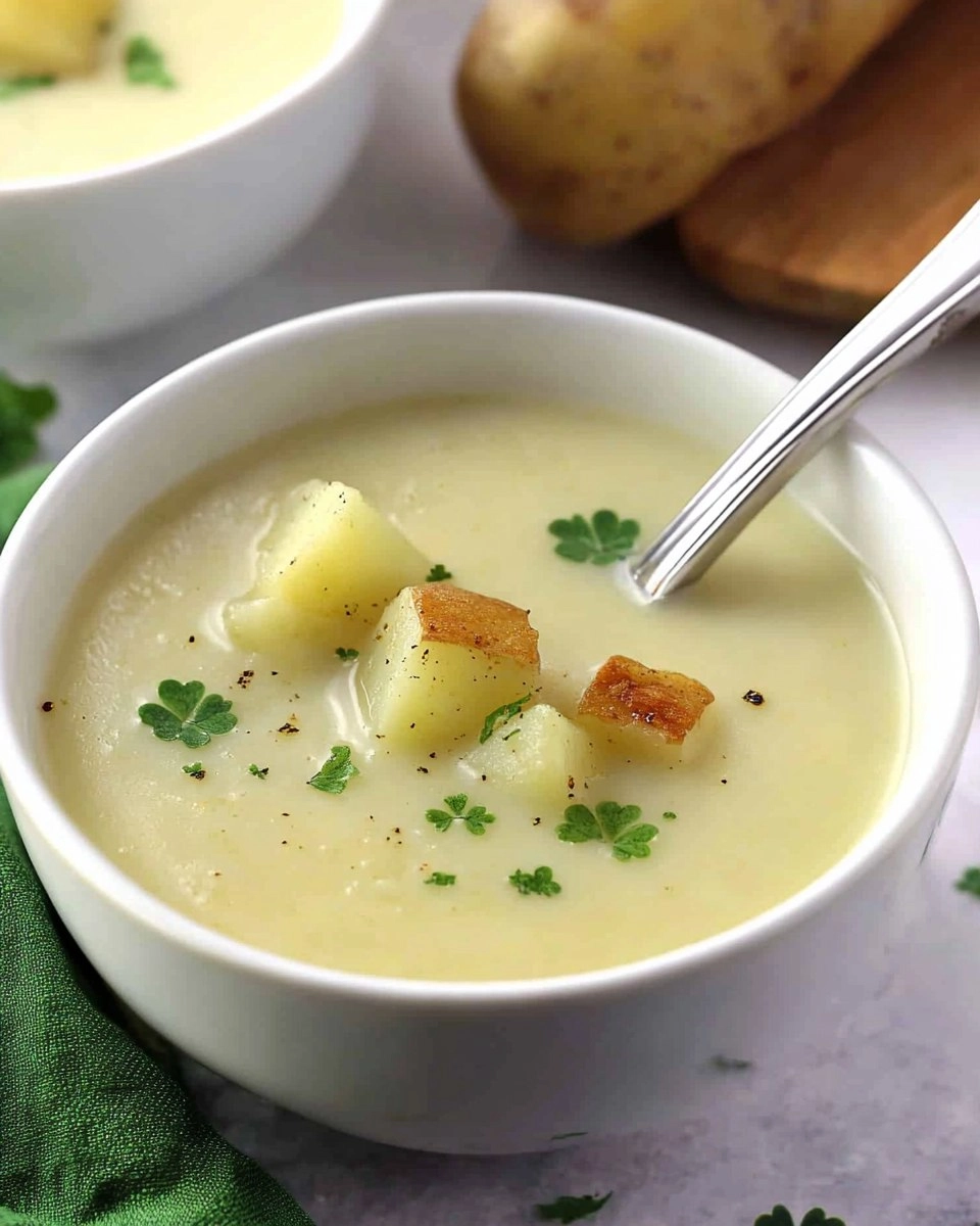 Irish Potato Soup | Creamy St Patrick's Day Soup