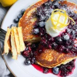 Lemon-Ricotta-Pancakes-with-Warm-Berry-Compote-Recipe
